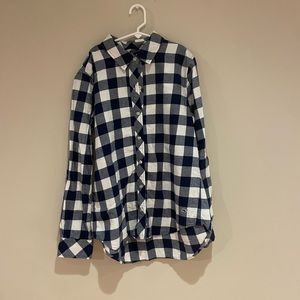 Maritime Blue On-The-Go Lightweight Gingham Shirt